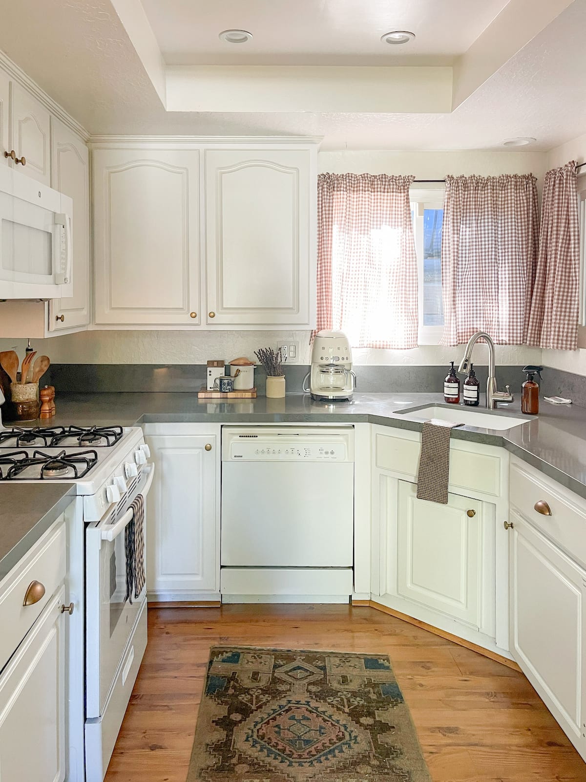 View from the deck through the trees